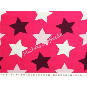 Stretch Jersey Megastars Rosa